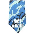 Unconditional Love Most Wanted Screen Print BandanaBlue Camo UN823689